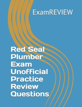 Paperback Red Seal Plumber Exam Unofficial Practice Review Questions Book