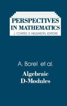 Hardcover Algebraic D-Modules Book