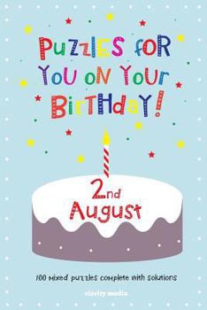 Paperback Puzzles for you on your Birthday - 2nd August Book