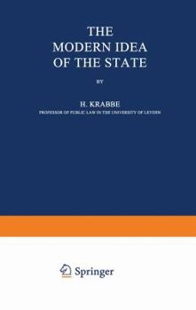 Paperback The Modern Idea of the State Book