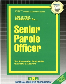 Senior Parole Officer