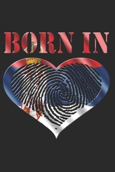 SERBIA NOTEBOOK: Serbia Notebook | college book | diary | journal | booklet | memo | composition book | 120 sheets - Dot Grid paper 6x9 inch