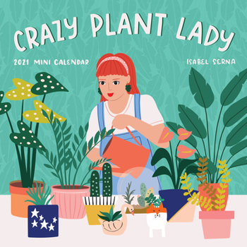 Calendar Crazy Plant Lady Mini Wall Calendar 2021 Book