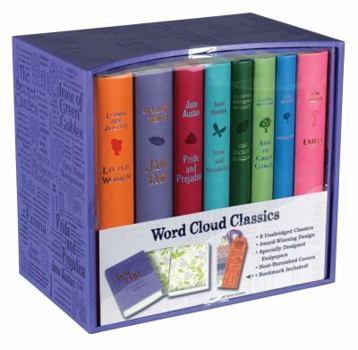 Paperback Word Cloud Box Set: Lavender Book
