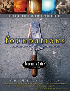 Paperback Foundations Teacher's Guide Volume 2 Book