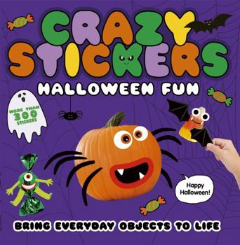 Paperback Crazy Stickers: Halloween Fun Book