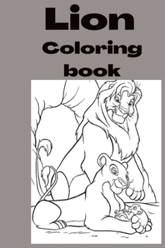 Paperback Lion Coloring book: Kids for Ages 4-8 Book