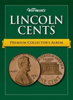 Hardcover Warman's Premium Lincoln Cent Album Book