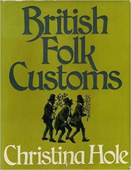 Hardcover British folk customs Book