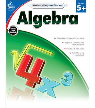 Paperback Algebra, Grades 5-8 Book