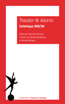 Paperback Esthetique 1958/59 [French] Book