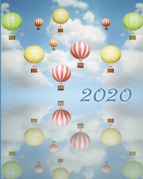 Paperback 2020: 8"x10" Daily and Weekly Agenda Planner and Organizer V47 Book