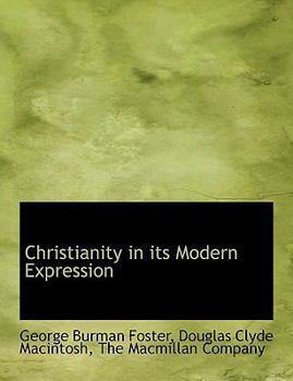 Christianity in Its Modern Expression
