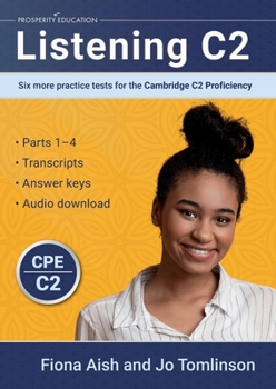 Paperback Listening C2: Six more practice tests for the Cambridge C2 Proficiency Book