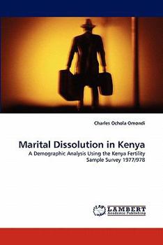 Paperback Marital Dissolution in Kenya Book