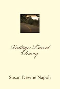 Paperback Vintage Travel Diary Book