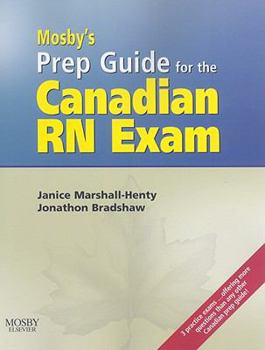 Paperback Mosby's Prep Guide for the Canadian RN Exam Book