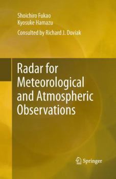 Paperback Radar for Meteorological and Atmospheric Observations Book