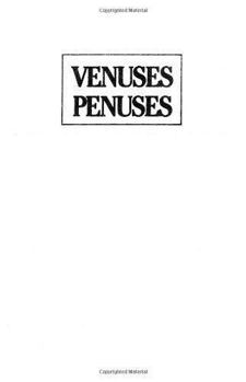 Hardcover Venuses Penuses Book