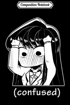 Composition Notebook: Anime Manga Confused Silly Face Chibi School Girl Meme Journal/Notebook Blank Lined Ruled 6x9 100 Pages