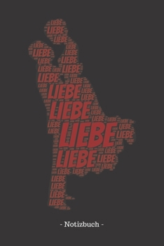 Liebe: Notizblock | Notizbuch | DIN A5, 120 Seiten | Liniert, Lined, Linien | Notizen, Termine, Planer, Tagebuch, Organisation | Wortwolke Geschenk (German Edition)