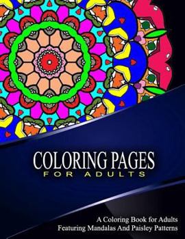 Paperback COLORING PAGES FOR ADULTS - Vol.4: adult coloring pages Book