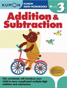 Paperback Kumon Grade 3 Addition & Subtraction Book