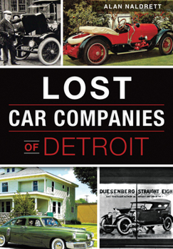 Paperback Lost Car Companies of Detroit Book