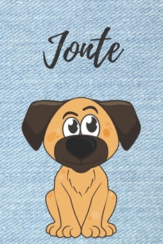 Personalisiertes Notizbuch - Hunde Jonte: DIN A5, 120 blanko Seiten (German Edition)