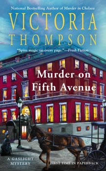 Mass Market Paperback Murder on Fifth Avenue: A Gaslight Mystery Book