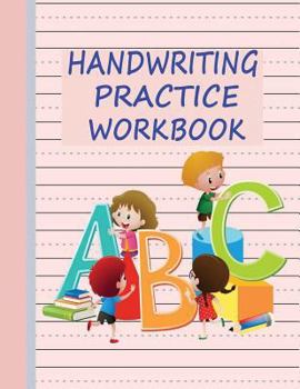 Paperback Handwriting Practice Workbook: Writing Paper & Notebook for Kids - Pink Book