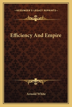 Paperback Efficiency And Empire Book