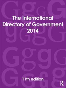 Hardcover The International Directory of Government 2014 Book