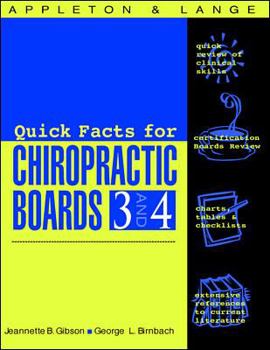 Paperback Appleton & Lange's Review for the Chiropractic Boards 3-4 Book