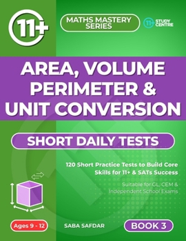 Paperback Area, Volume, Perimeter & Unit Conversion Book