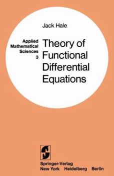 Hardcover Theory of Functional Differential Equations (Applied Mathematical Sciences) Book