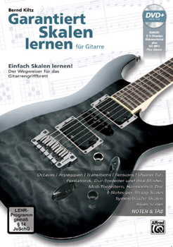 Paperback Garantiert Skalen Lernen Für Gitarre [Guaranteed Learn Scales for Guitar]: German Language Edition, Book & DVD [German] Book