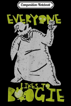 Paperback Composition Notebook: Disney The Nightmare Before Christmas Oogie Boogie Journal/Notebook Blank Lined Ruled 6x9 100 Pages Book