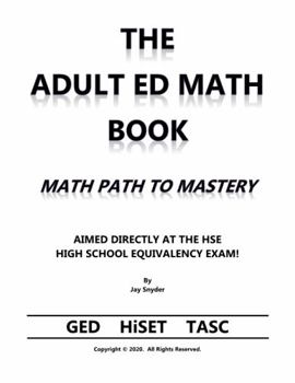 Paperback Adult Ed Math Book : Math Path to Mastery Book