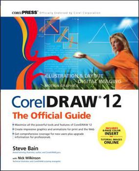 Paperback CorelDRAW 12: The Official Guide Book