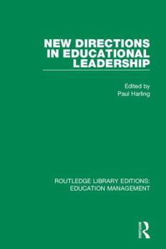 Hardcover New Directions in Educational Leadership Book