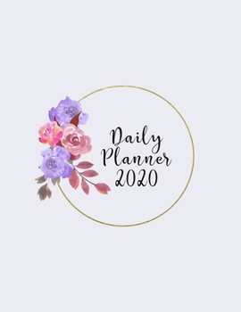 Paperback Daily Planner 2020: 2020 Nurses Daily Organizer Book