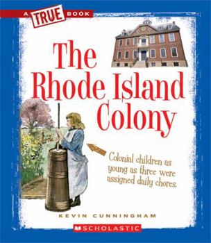 Library Binding The Rhode Island Colony Book