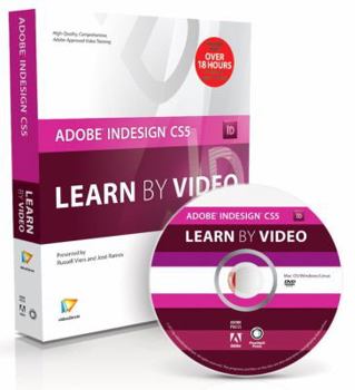 Paperback Adobe Indesign CS5 [With DVD] Book