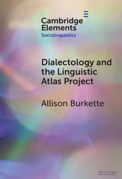 Hardcover Dialectology and the Linguistic Atlas Project Book