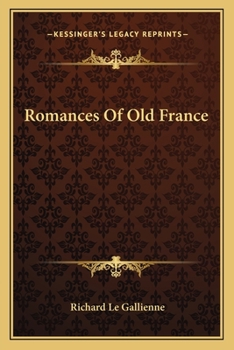 Paperback Romances Of Old France Book