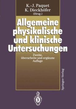 Paperback Allgemeine Physikalische Und Klinische Untersuchungen [German] Book