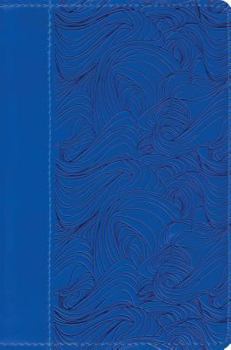 Imitation Leather Compact Bible-ESV-Waves Design Book