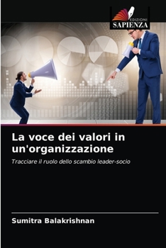 Paperback La voce dei valori in un'organizzazione [Italian] Book