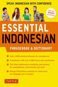 Paperback Essential Indonesian Phrasebook & Dictionary: Speak Indonesian with Confidence (Revised Edition) Book